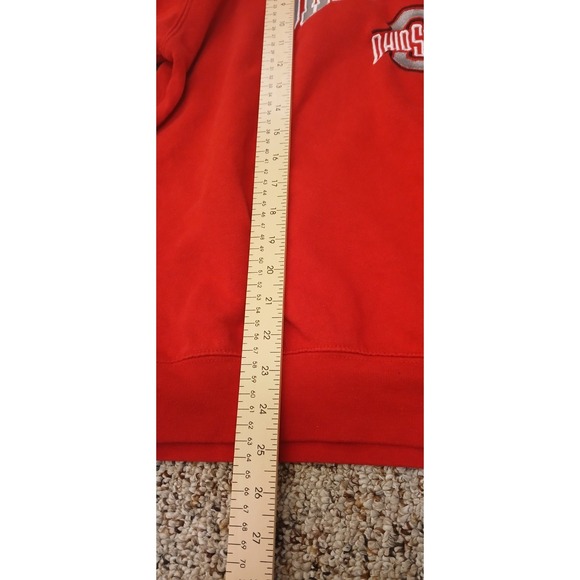 Ohio State Buckeyes Sweatshirt Mens L Colosseum Red Crewneck - Picture 6 of 7
